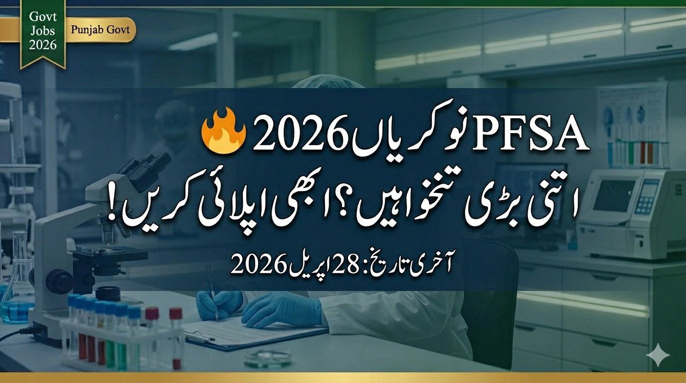 PFSA Jobs 2026 Online Apply